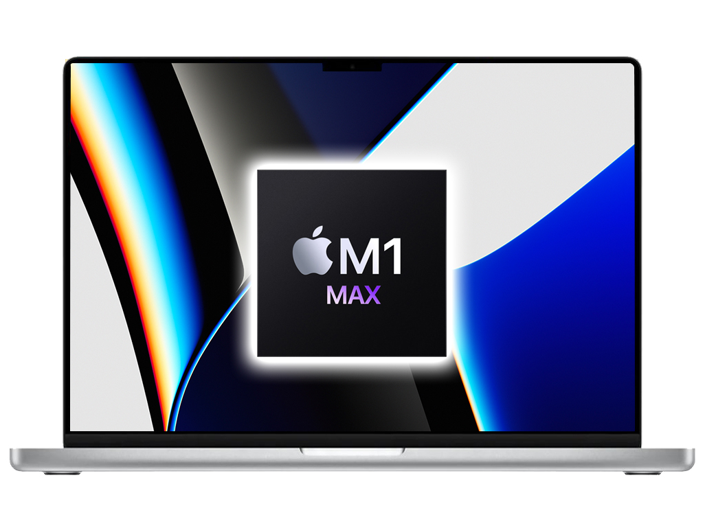 MacBook Pro 16" 2021, M1 Max 10-Core 32-Core GPU, 32GB/1TB Stříbrná (Stav B+)