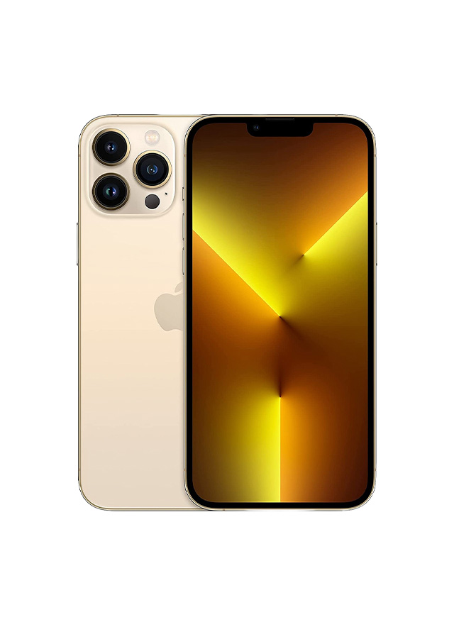 iPhone 13 Pro, 128GB Zlatá (Stav A, Baterie 100 %)