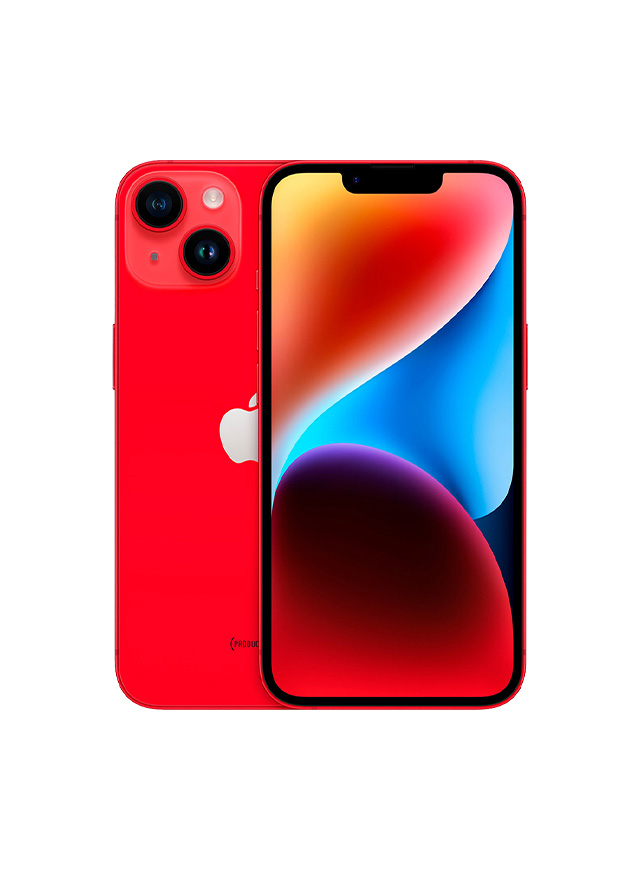 iPhone 14, 128GB Červená (Stav A, Baterie 100 %)
