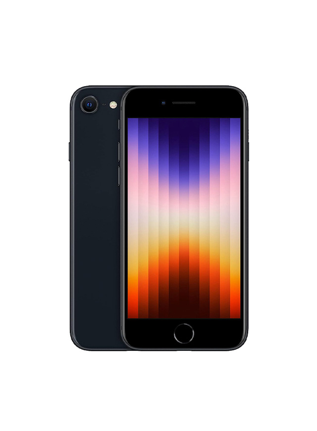 iPhone SE 2022, 64GB Černá (Stav A, Baterie 100 %)