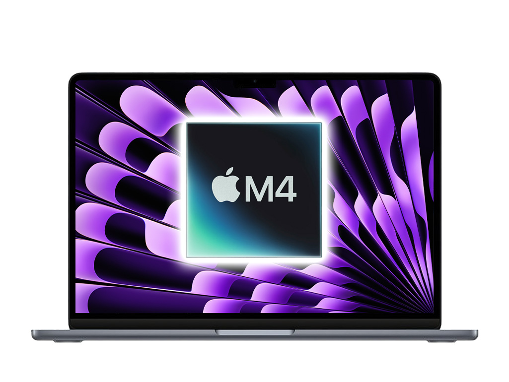 MacBook Air 13" 2025, M4 10-Core, 16GB/256GB Temně inkoustová (Stav A, Baterie 100 %)