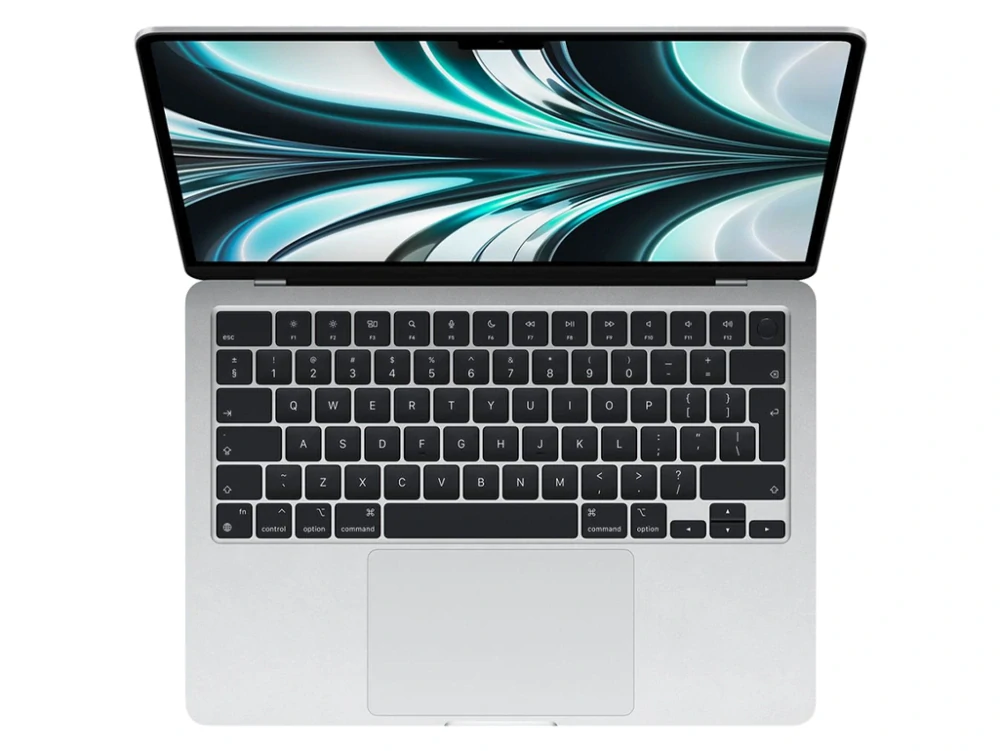 MacBook Air 13" 2022, M2 8-Core, 8GB/256GB Stříbrná (Stav A-)