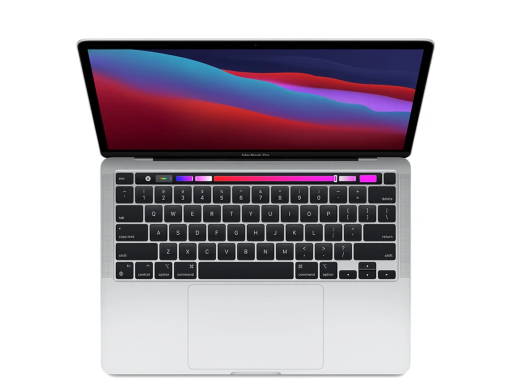 MacBook Pro 13" 2020, M1 8-Core, 16GB/512GB Stříbrná (Stav A)