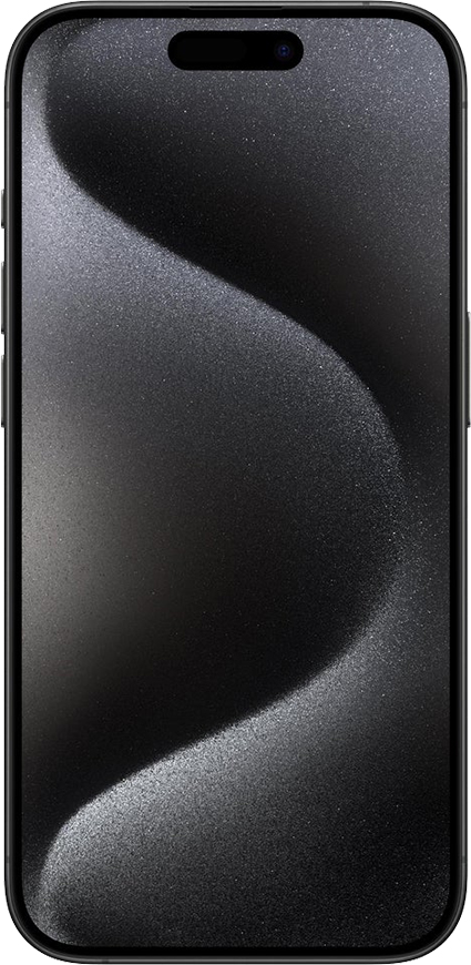 iPhone 15 Pro, 128GB Černý titan (Stav A, Baterie 100 %)