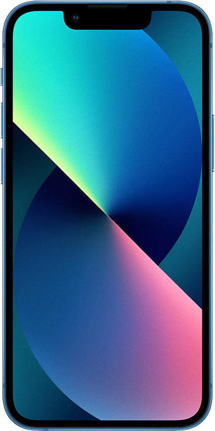 iPhone 13 mini, 128GB Modrá (Stav A, Baterie 100 %)