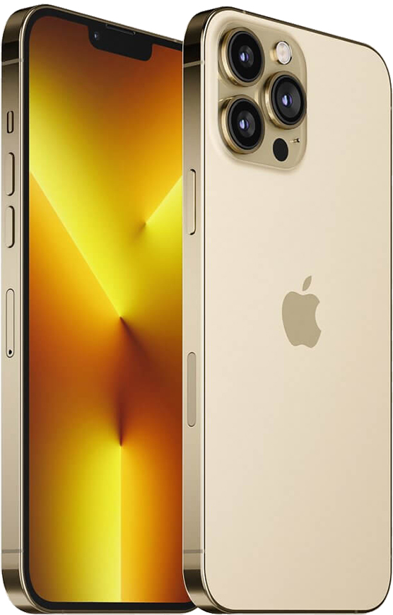 iPhone 13 Pro, 128GB Zlatá (Stav A, Baterie 100 %)