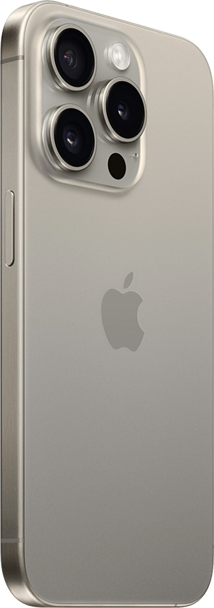 iPhone 15 Pro, 128GB Přírodní titan (Stav A+, Baterie 100 %)