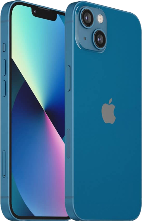 iPhone 13 mini, 128GB Modrá (Stav A-, Baterie 100 %)