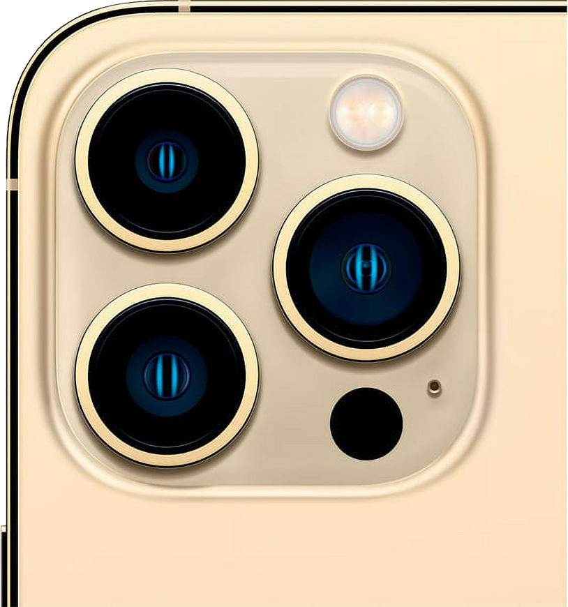 iPhone 13 Pro Max, 128GB Zlatá (Stav A, Baterie 100 %)