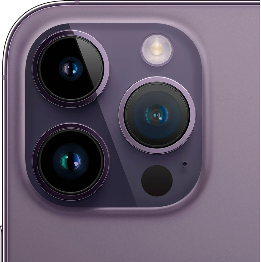 iPhone 14 Pro, 512GB Temně Fialová (Stav A, Baterie 100 %)