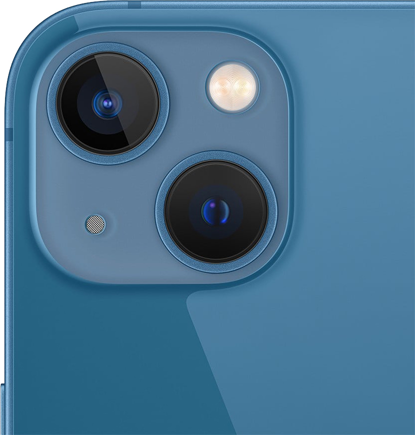 iPhone 13 mini, 128GB Modrá (Stav A, Baterie 100 %)