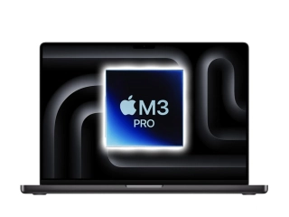 MacBook Pro 14" 2023, M3 Pro 11-Core, 18GB/512GB Vesmírně černá (Stav B)