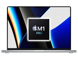 MacBook Pro 16" 2021, M1 Pro 10-Core, 32GB/512GB Stříbrná (Stav A, Baterie 100 %)